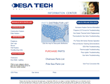 Tablet Screenshot of desatech.com